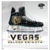 Trends International NHL Vegas Golden Knights - Drip Skate 20 Wall Poster, 22.375" x 34", White Framed Version view 1