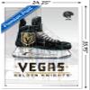 Trends International NHL Vegas Golden Knights - Drip Skate 20 Wall Poster, 22.375" x 34", White Framed Version view 3