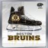 Trends International NHL Boston Bruins - Drip Skate 20 Wall Poster, 22.375" x 34", Silver Framed Version view 1