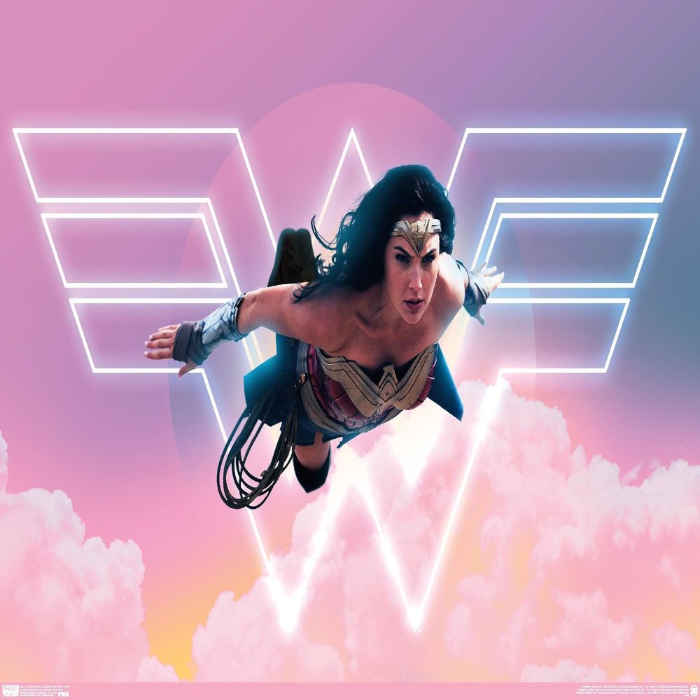 Trends International DC Comics Movie Wonder Woman 1984 - Flight Wall Poster, 34L x 22.4W, Premium Unframed Version