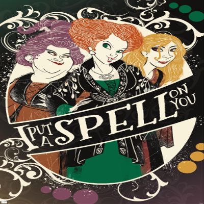 Trends International Disney Hocus Pocus - Spell on You Wall Poster, 22.375" x 34", Premium Unframed Version