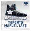 Trends International NHL Toronto Maple Leafs - Drip Skate 20 Wall Poster, 14.725" x 22.375", White Framed Version view 1