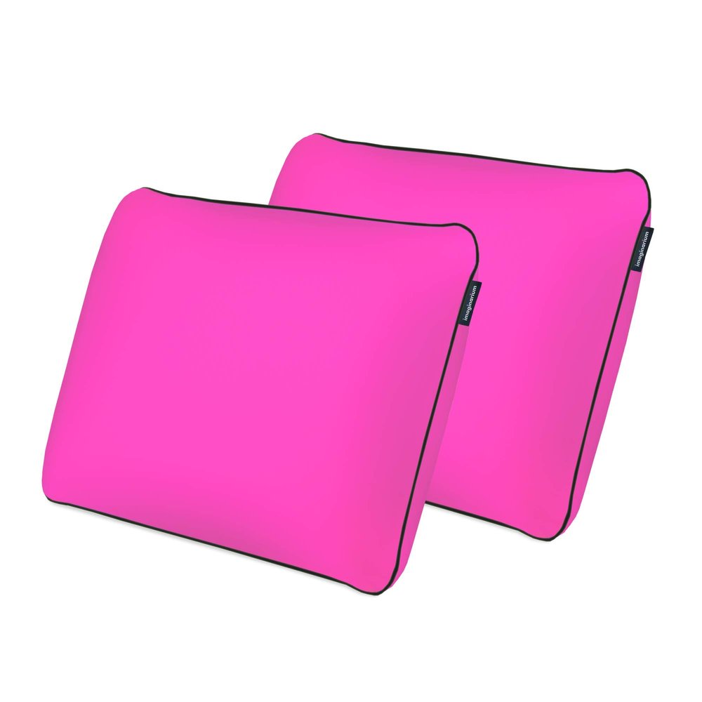 Imaginarium Memory Foam Fun Pillow with Cool-to-The-Touch Cover 2-Pack (Party Pink)
