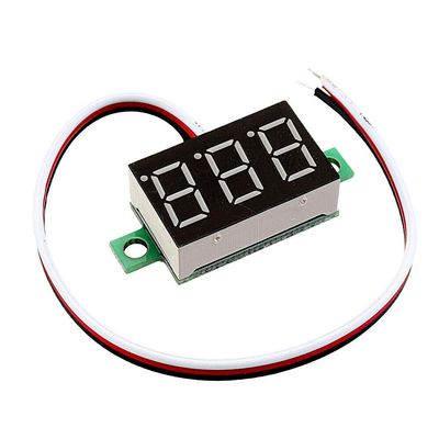 Electronic Components 10pcs 0.36 Inch DC0V-32V Red LED Digital Display Voltage Meter Voltmeter Reverse