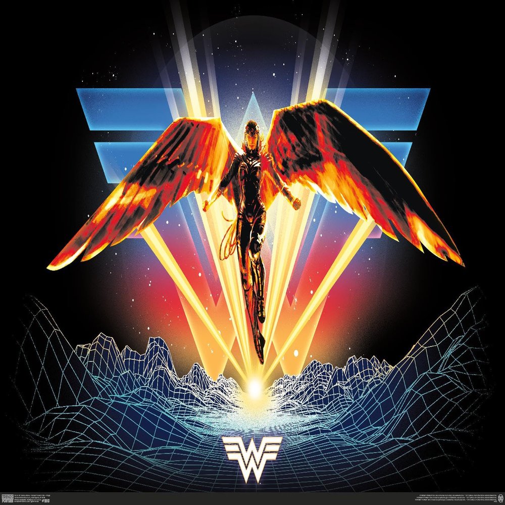 Trends International DC Comics Movie Wonder Woman 1984 - Wings Wall Poster, 34L x 22.4W, Premium Unframed Version