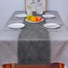 Comforance Table Runner Dresser Grey Non-Slip Linen Burlap Rectangle Table Setting Decor for Wedding Party Holiday Dinner Home 16x72inch, Ethnic Lace Ornate Retro Pattern Artistic view 3