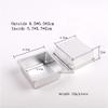 10pcs mini square aluminium alloy cheese pan small mousse cake mold bread mould tart holders pudding jelly tins DIY bakery A06 view 2