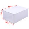 Eapmic Foldable Shoe Box, 20/24Pcs Stackable Plastic Clear Shoe Storage Box,Storage Bins Shoe Container Home Organizer Rack Stack (24Pcs) view 2