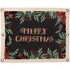 Primitives By Kathy 108258 Merry Christmas Wall Banner, 30-inch Length, Multicolor view 1