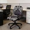 Melaluxe Computer Office Chair Cover - Protective & Stretchable Universal Chair Covers Stretch Rotating Chair Slipcover view 4