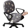 Melaluxe Computer Office Chair Cover - Protective & Stretchable Universal Chair Covers Stretch Rotating Chair Slipcover view 1