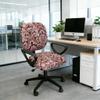 Melaluxe Computer Office Chair Cover - Protective & Stretchable Universal Chair Covers Stretch Rotating Chair Slipcover view 3
