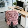 Melaluxe Computer Office Chair Cover - Protective & Stretchable Universal Chair Covers Stretch Rotating Chair Slipcover view 4