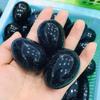 MOKA 1pc Natural Blue Sand Quartz Stone Crystal Massage Egg for Women view 3