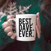 Funny 11Oz Mug - BEST DAVE EVER Shirt Funny Men Fathers Gift Idea Cup Coffee Cups For Men Women view 2