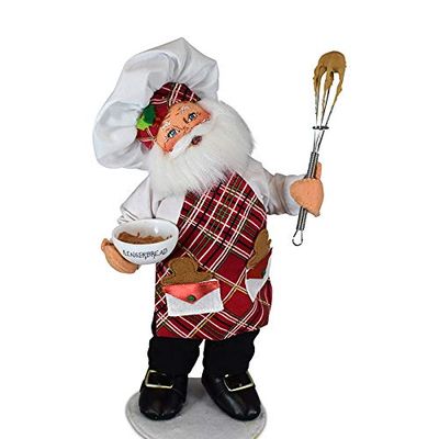 Annalee 9in Sugar & Spice Chef Santa