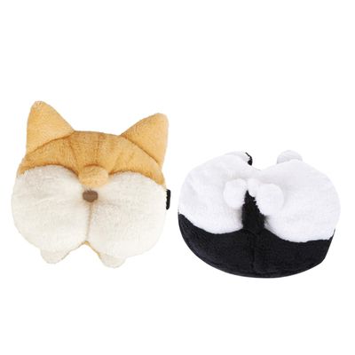 Wakauto 2pcs Cartoon Animal Tissue Box Cover for Multifunctional Tissue Container Adorable Design for Extraction for Boys and Girls Families Style