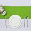 10 Packs 12 x 72 inches Green Sequin Table Runner, Glitter Runner for Birthday Party Supplies Decorations Wedding Bachelorette Holiday Celebration Bridal Shower Baby Shower view 2
