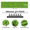 10 Packs 12 x 72 inches Green Sequin Table Runner, Glitter Runner for Birthday Party Supplies Decorations Wedding Bachelorette Holiday Celebration Bridal Shower Baby Shower view 3