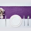 10 Packs 12 x 72 inches Purple Sequin Table Runner, Glitter Runner for Birthday Party Supplies Decorations Wedding Bachelorette Holiday Celebration Bridal Shower Baby Shower view 2