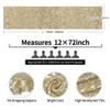 10 Packs 12 x 72 inches Champagne Sequin Table Runner, Glitter Runner for Birthday Party Supplies Decorations Wedding Bachelorette Holiday Celebration Bridal Shower Baby Shower view 3