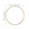 15.7''- 31.5'' Circle Bathroom Glass Mirror Elegance Metal Framed HD Wall Mirror with Complete Kit for Bathroom/Bedroom/Wardrobe view 2