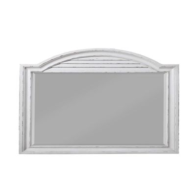 Acme York Shire Mirror in Antique White