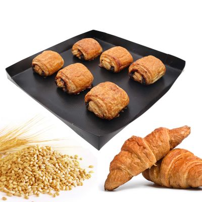 Firsmat Solid Cooking Basket, BBQ Non-Stick PTFE Toaster Baking Tray for Speed and Quick Ovens, Chips, Chicken Wings, and Bread Heating