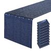 10 Packs 12 x 72 inches Navy Blue Sequin Table Runner, Glitter Runner for Birthday Party Supplies Decorations Wedding Bachelorette Holiday Celebration Bridal Shower Baby Shower view 1