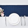 10 Packs 12 x 72 inches Navy Blue Sequin Table Runner, Glitter Runner for Birthday Party Supplies Decorations Wedding Bachelorette Holiday Celebration Bridal Shower Baby Shower view 2