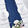 10 Packs 12 x 72 inches Navy Blue Sequin Table Runner, Glitter Runner for Birthday Party Supplies Decorations Wedding Bachelorette Holiday Celebration Bridal Shower Baby Shower view 4