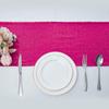 10 Packs 12 x 72 inches Hot Pink Sequin Table Runner, Glitter Fuchsia Runner for Birthday Party Supplies Decorations Wedding Bachelorette Holiday Celebration Bridal Shower Baby Shower view 2