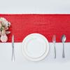 10 Packs 12 x 72 inches Red Sequin Table Runner, Glitter Runner for Birthday Party Supplies Decorations Wedding Bachelorette Holiday Celebration Bridal Shower Baby Shower view 2