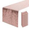 10 Packs 12 x 72 inches Rose Gold Sequin Table Runner, Glitter Runner for Birthday Party Supplies Decorations Wedding Bachelorette Holiday Celebration Bridal Shower Baby Shower view 1