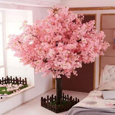 Pink Cherry Blossom Trees for Restaurant,Wedding,Salon,School Event,Shopping Mall,Meeting,Hotel,Decor (6FT Tall/1.8M, Light Pink)