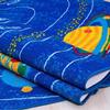 Solar Planet System Printed Contemporary Kids Area Rug (8 Feet X 10 Feet) view 3