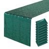 10 Packs 12 x 72 inches Hunter Green Sequin Table Runner, Glitter Runner for Birthday Party Supplies Decorations Wedding Bachelorette Holiday Celebration Bridal Shower Baby Shower view 1