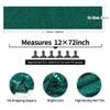 10 Packs 12 x 72 inches Hunter Green Sequin Table Runner, Glitter Runner for Birthday Party Supplies Decorations Wedding Bachelorette Holiday Celebration Bridal Shower Baby Shower view 3