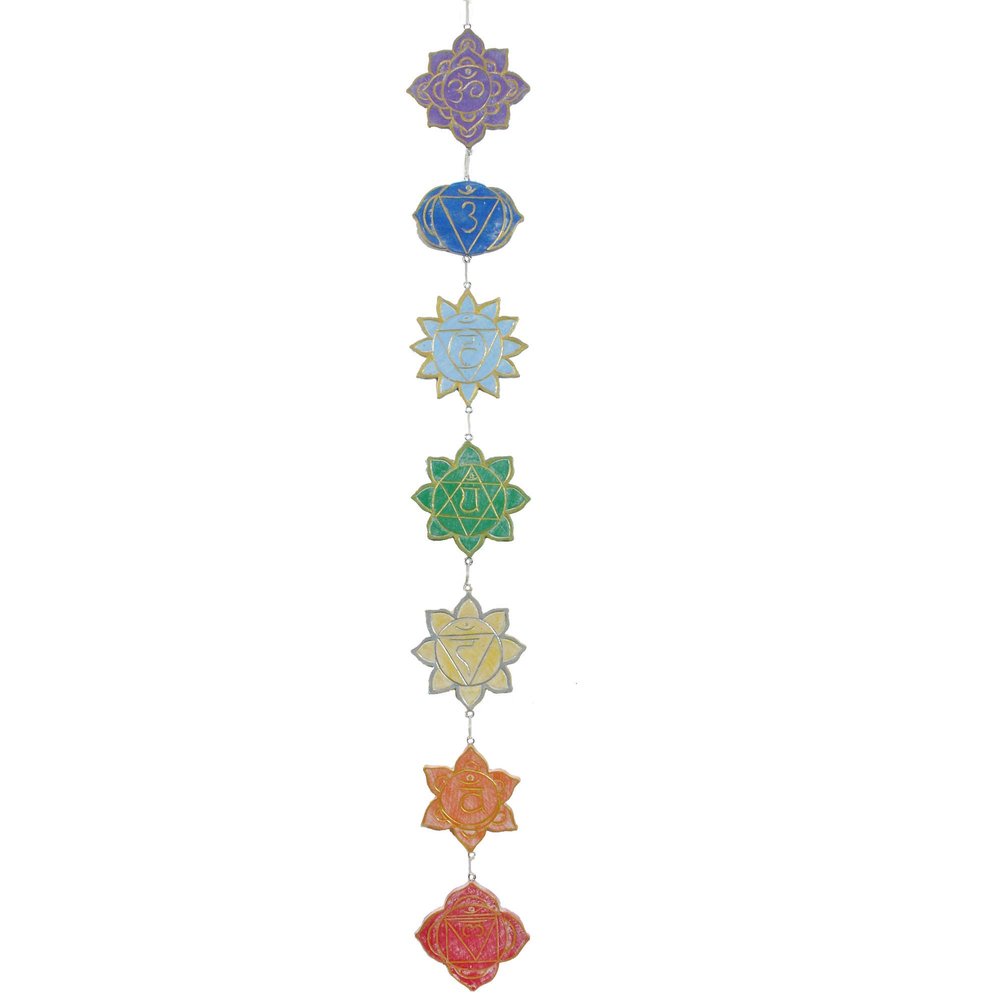 40" Vibrant 7 Chakras Wall Decor