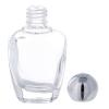 Holy Water Glass Container, 15 ml with Silver Cap (50 pcs Pack) view 3