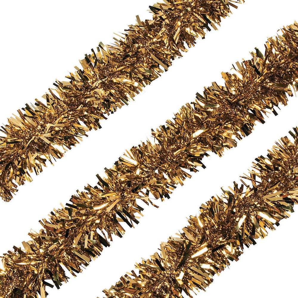 Gold Metallic Twist - Party Decor - 1 Piece