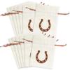 HORSE SHOE FAVOR DRAWSTRING BAG - Party Supplies - 12 Pieces view 1