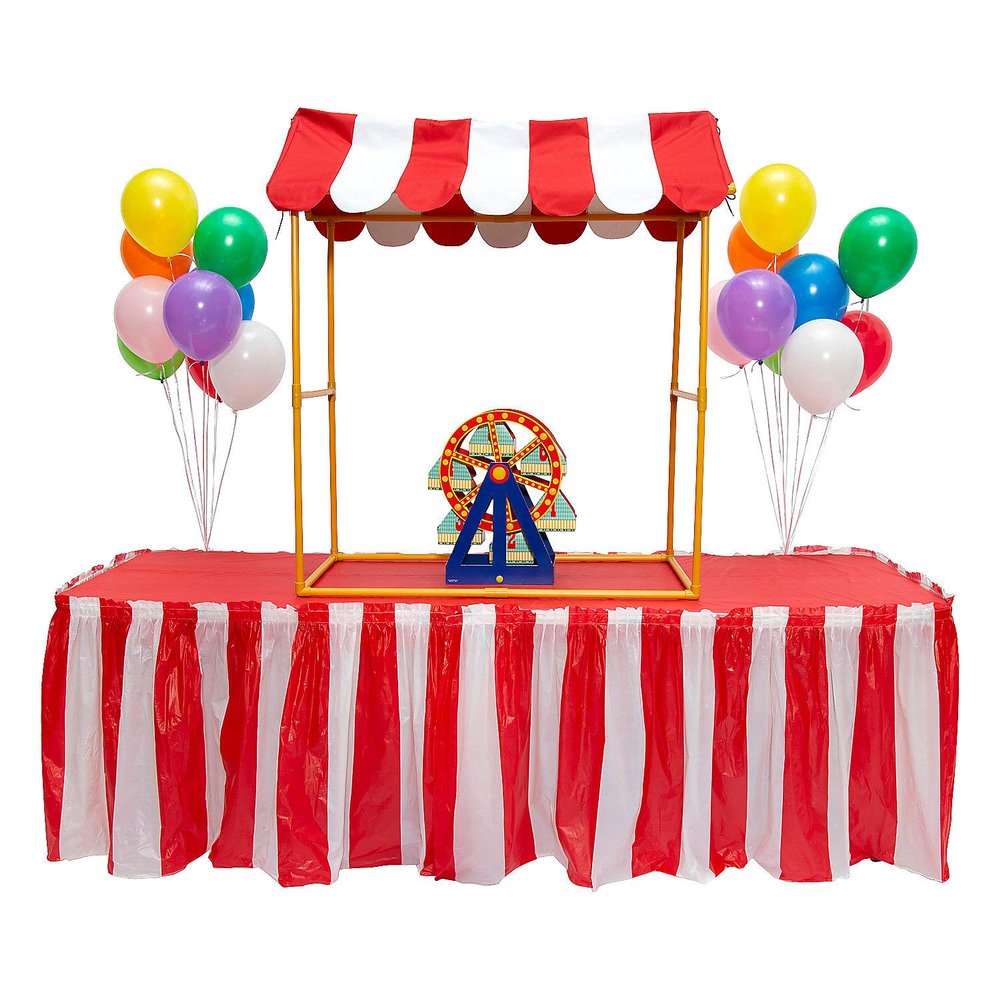 Carnival Tabletop Decorating Kit - Party Decor - 151 Pieces