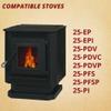 Englander 4C442 (Pre 2002) Convection Distribution Room Air Blower Fan Motor Fits Pellet Stove Models 25-PDV 25PDVC 55-SHP22 55-TRP22 25-CBEP 25CBEP 25-EPI 55-TRP10 55-SHP10 view 3