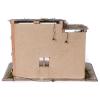 Holyart Nativity Stable, Luhe Model in Wood with Lights and fire, for 14-15 cm Nativity view 4