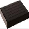 AquaTeak 12" Moa Mocha-Shield Teak Floating Wall Shelf view 1