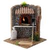 Holyart Corner Brick Oven Figurine with LED Flame, 15x15x15 cm 10-12 cm Nativity view 1