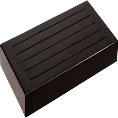 AquaTeak 18" Moa Mocha-Shield Teak Floating Wall Shelf