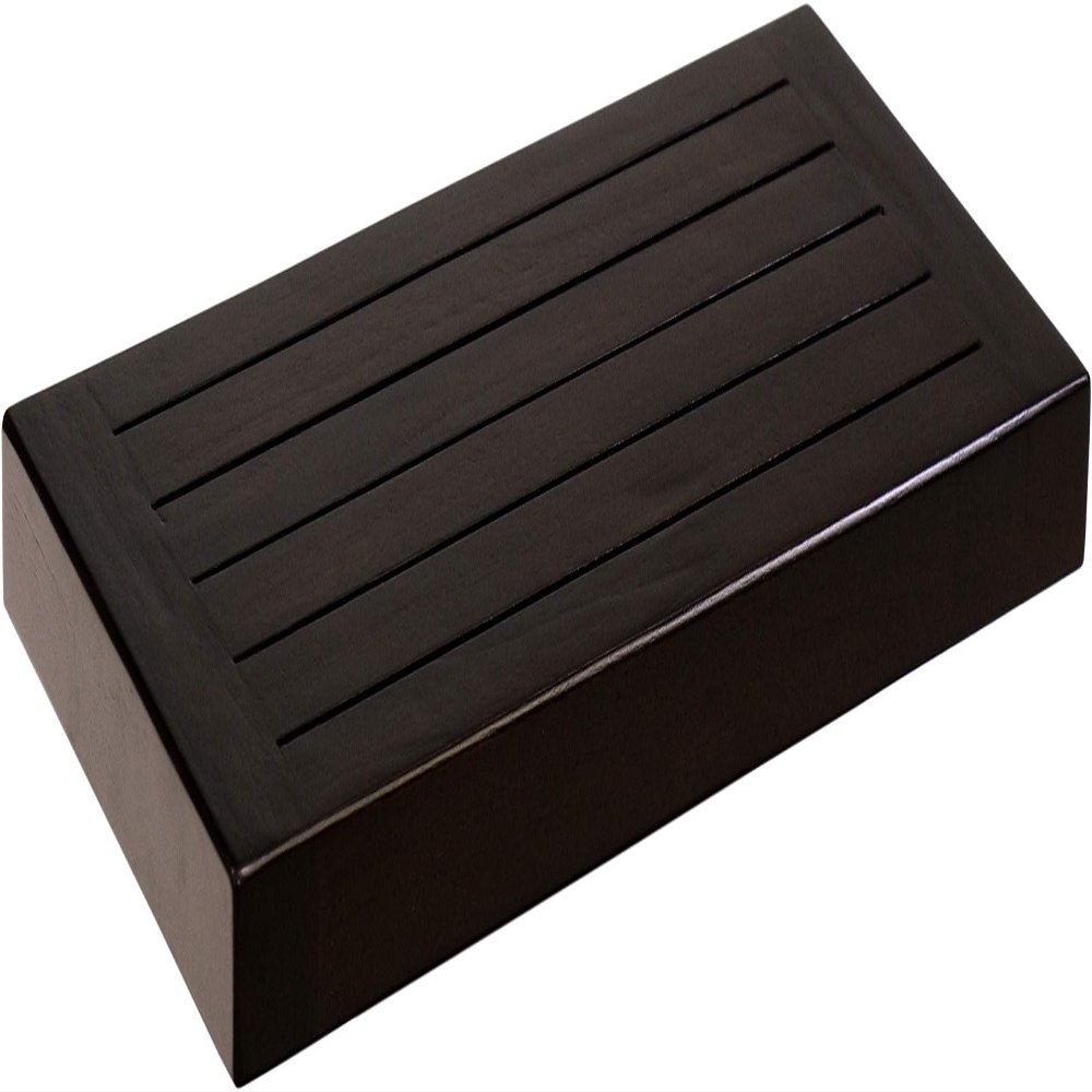 AquaTeak 18" Moa Mocha-Shield Teak Floating Wall Shelf