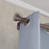 A&F Rod Dcor - Fez 1" Faux Wood Curtain Rod 120-170 inch - Dark Walnut view 1